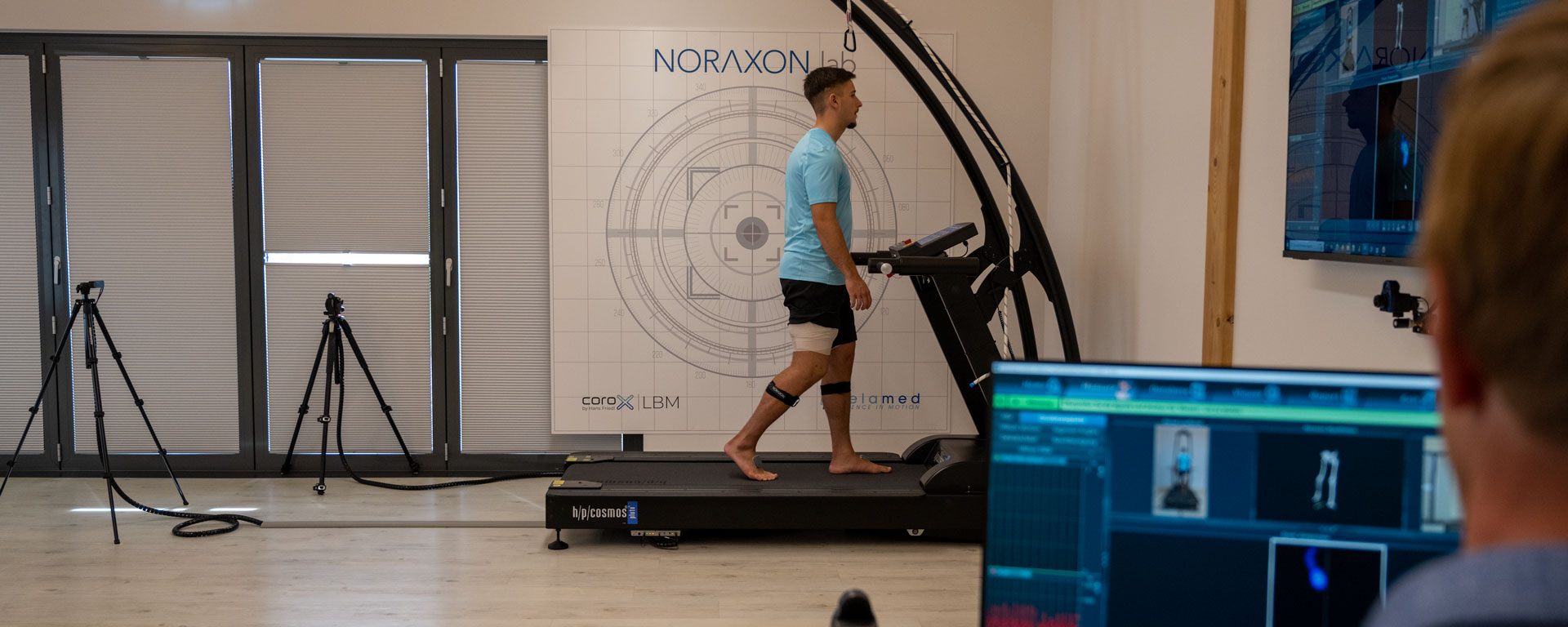 Gehen und Laufen unter Laborbedingungen